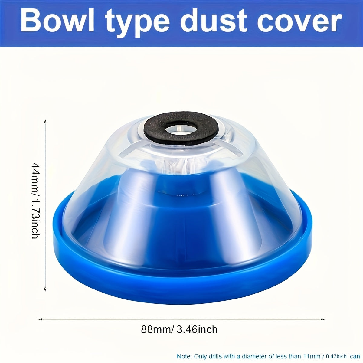 Portable Dust Cover for Electric Hammer Drill - Durable Anti-Dust Bowl, Household Handheld Drilling Tool with Dust Protection