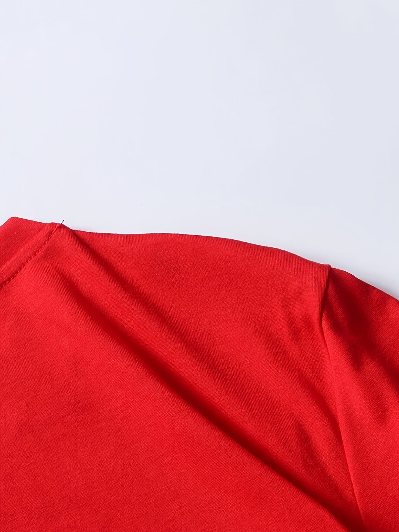 Men's Casual Compass Print T-Shirt - Breathable Polyester, Crew Neck, Short Sleeve - Perfect for Summer