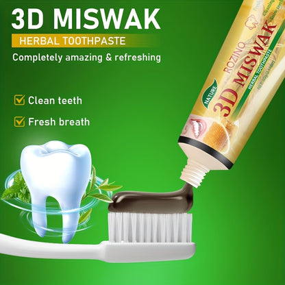 60G 3D Miswakarak Tree Toothpaste for Men And Women