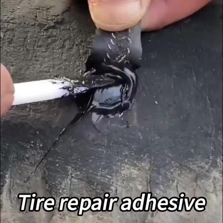 1pc-High quality tire repair glue, special strong patching glue, tire filler, to repair small holes, scratches, cracks in car tires, universal for tires of small cars, motorcycles, bicycles, powerful adhesion, waterproof and