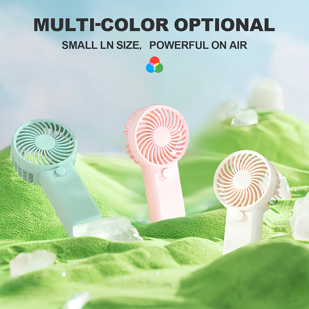 Mini Handheld Fan without Battery