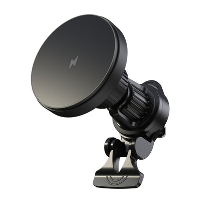 Hituny Magnetic Car Charger Mount, Wireless Fast Charging, USB Connector, Magnetic Charging Adapter, ≤36V Operating Voltage, with USB Charging Power Mode for iPhone 12-16 Series