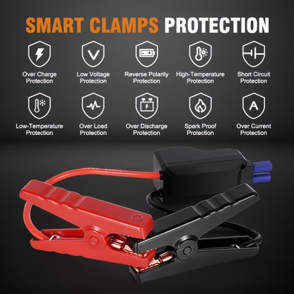 KOPUO 4000A Car Battery Jump Starter - Portable 12V Jump Box with USB/Power Bank, Dual Output, LED Light, and 8, 5L Gas/7, 0L Diesel Engine Compatibility for Cars, Trucks, SUVs, and Motorcycles, Car Jump Starter Battery Pack,