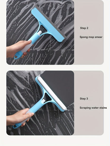 3-In-1 Multi-Functional Glass Cleaning Tool with Sprinkler