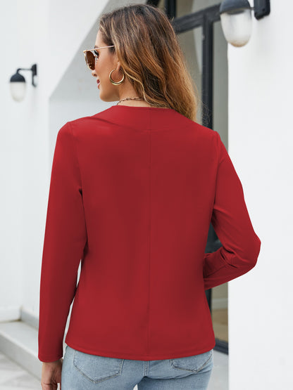 Solid Color Casual Cardigan from Europe And America