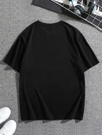 Men'S Casual Short Sleeve T-Shirt - "Made in Balkans" Print, Lightweight & Breathable Summer Tee, Round Neck, Regular Fit, Perfect for Casual Attire, Breathable Clothing | Modern Casualwear | Lightweight Shirt