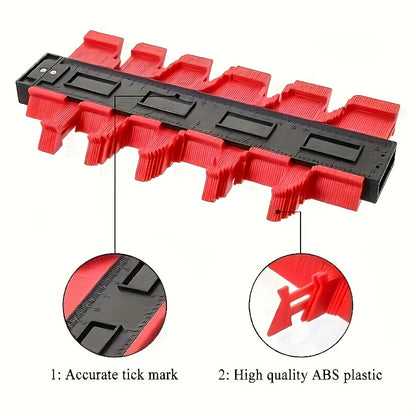 A Plastic Contour Measuring Instrument That Can Be Transformed At Will, Which Is Convenient for Measuring Shapes At Various Angles, Can Be Stretched And Retracted At Will, And Can Be Reused