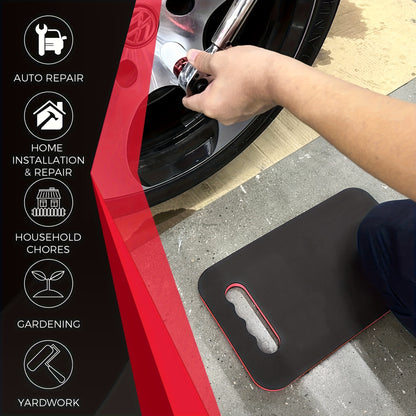 1pc EVA Knee Pad, EVA Car Repair Mat, Garden Kneeling Cushion, Foam Knee Pad, Thickened EVA Foam Garden Kneeling Mat, Portable Outdoor Pillow, Wide and Thickened with Handle for Easy Carrying, Suitable for Auto Workshop or Ou