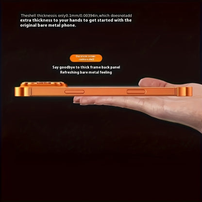 Compatible with for iphone 17 Pro / Pro Max/Air, This Uniquely Shaped Metal Corner Pad Offers Lens Protection And Is Made of Aluminum Alloy. It Provides a Bare Device Feel, Efficient Heat Dissipation, And Is Lightweight. It I