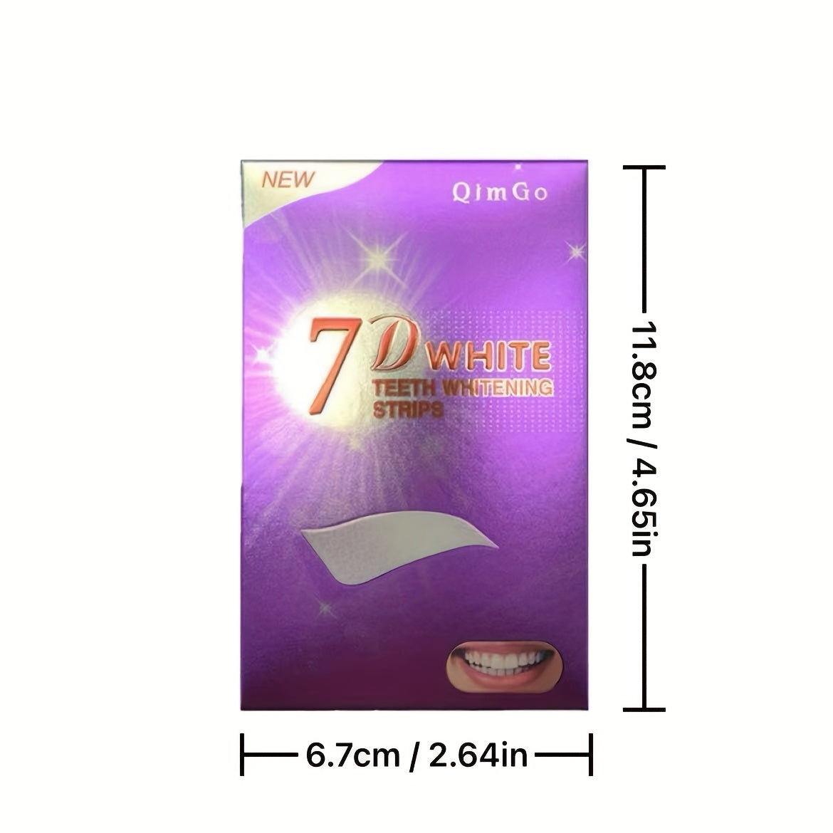 28pcs/14pairs 7D Purple Teeth Strips - Paraben-Free, Daily & Travel Use, Patches for Natural White Light Beige, Easy Apply &, Daily Teeth Care, Sleek Packaging, Parabenfree Material