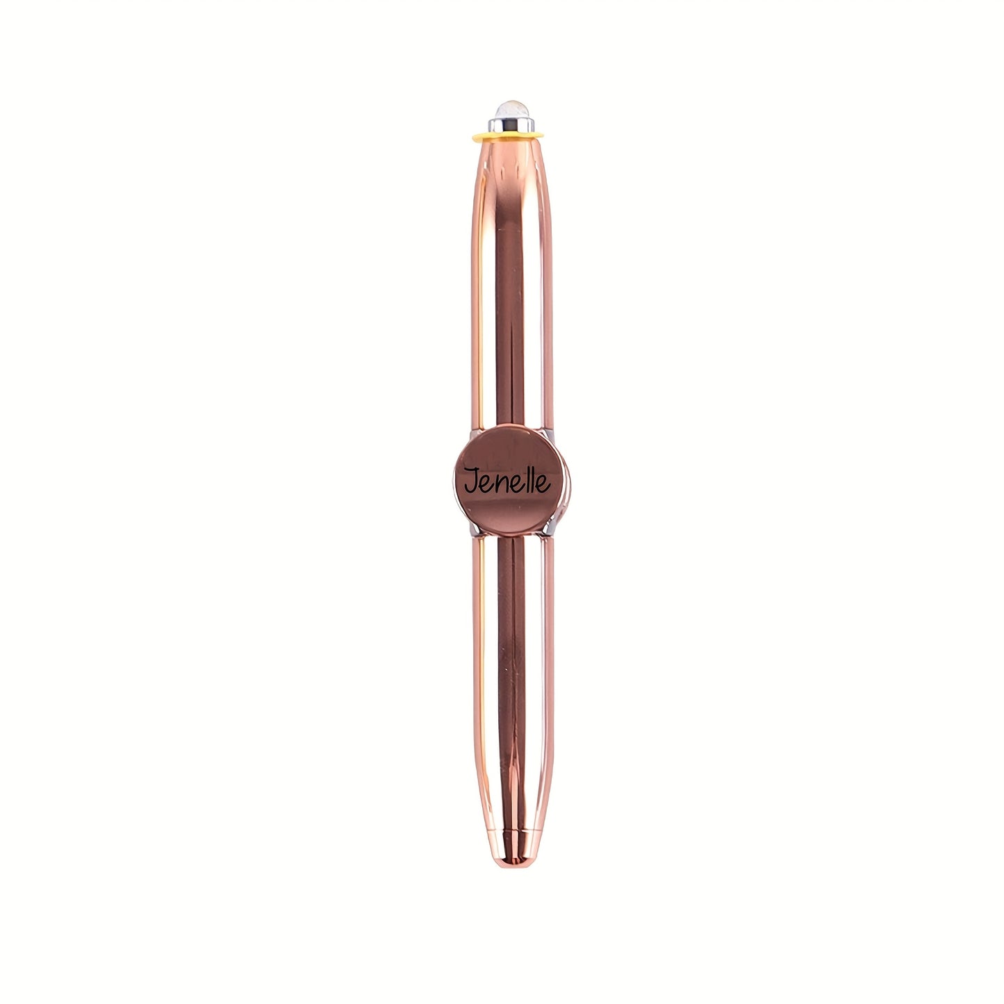 Customizable Metal Rotating Pen - Sleek Design with Twist Action, Medium Point for Smooth Writing - Ideal for Office & School Use, Customizable Pen|Sleek Pen Design|Durable Metal Bod