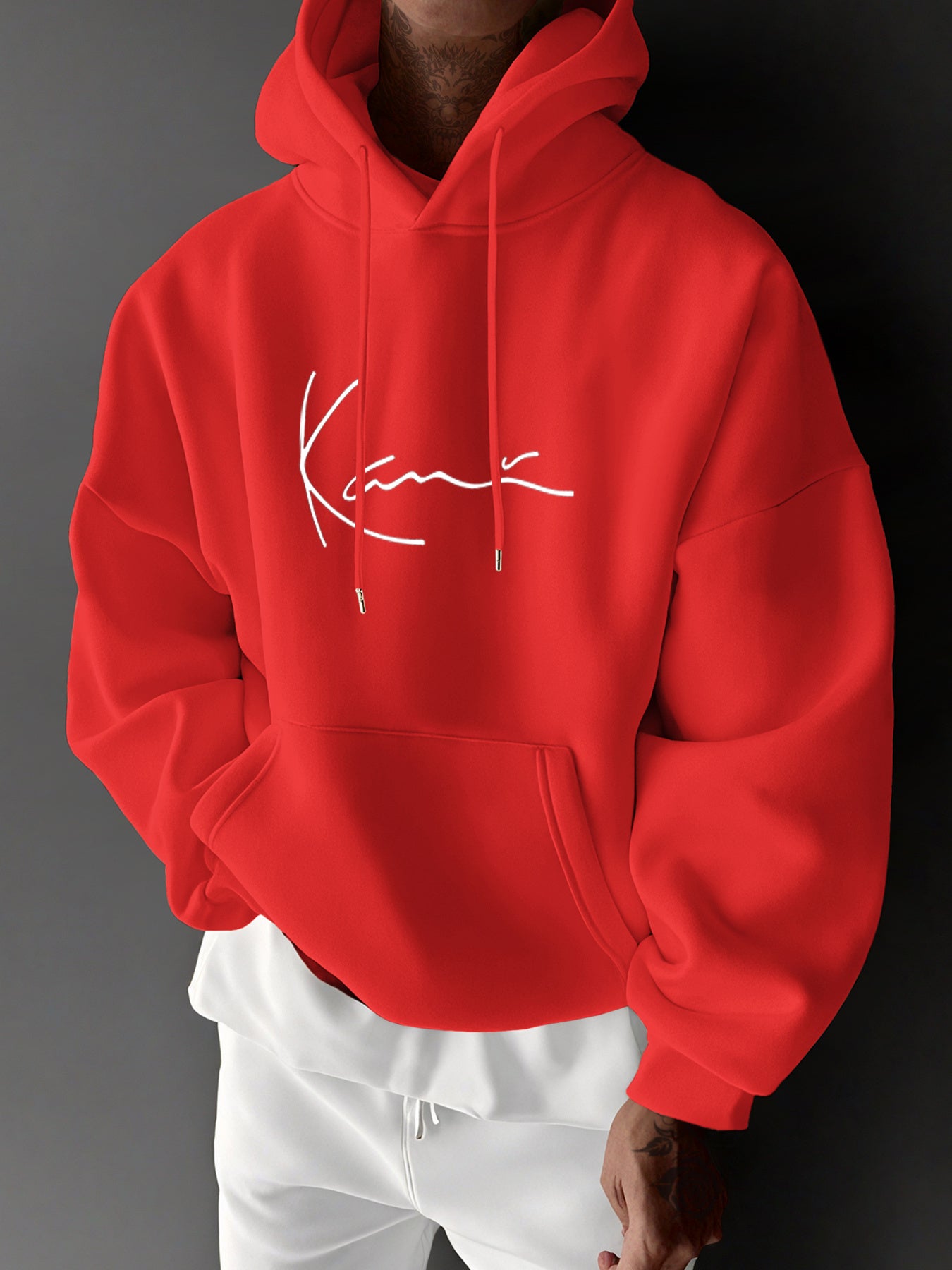 Men's & Women's Hoodie - Royal Blue Sweatshirt with Drawstring Hood, Front Kangaroo Pocket - All-Season Casual Pullover for Everyday & Formal Outfits - Machine Washable Hooded Sweatshirt, Sweater Hoodie, Versatile Outfit Piec