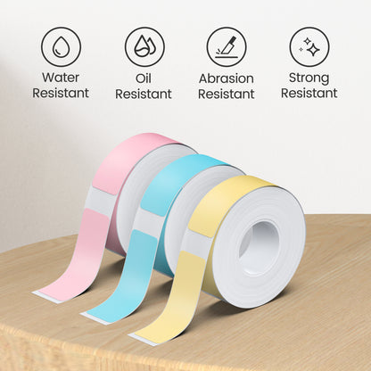 Portable Label Printer And Label Paper, P31S Mini Label Printer, Wireless Connection, No Need for Ink Or Toner, Suitable for Smartphones, Home, Office, School, Equipped with a Roll of Self-Adhesive Label Paper, Available in D