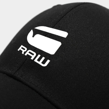 ATHACER "RAW" Printed Baseball Cap - Stylish Black Polyester Hat for Men & Women, Lightweight & Durable, Perfect for Shopping, Gifting, Birthdays, Outdoor Activities, Travel, Gatherings, Parties, All-Season Wear, Party Access