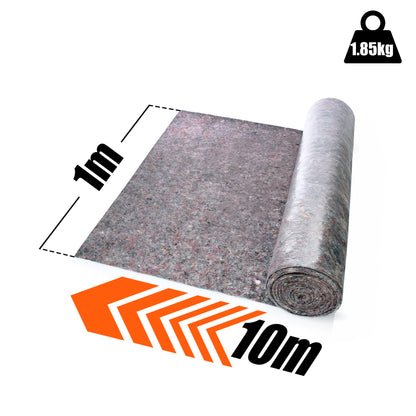 Premium 180G/M² 10M Roll with Water-Repellent Coating – Reusable Cover Fleece for Painting Supplies And DIY Enthusiasts
