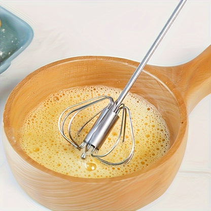 1pc Stainless Steel Multi-functional Whisk and Foam Maker