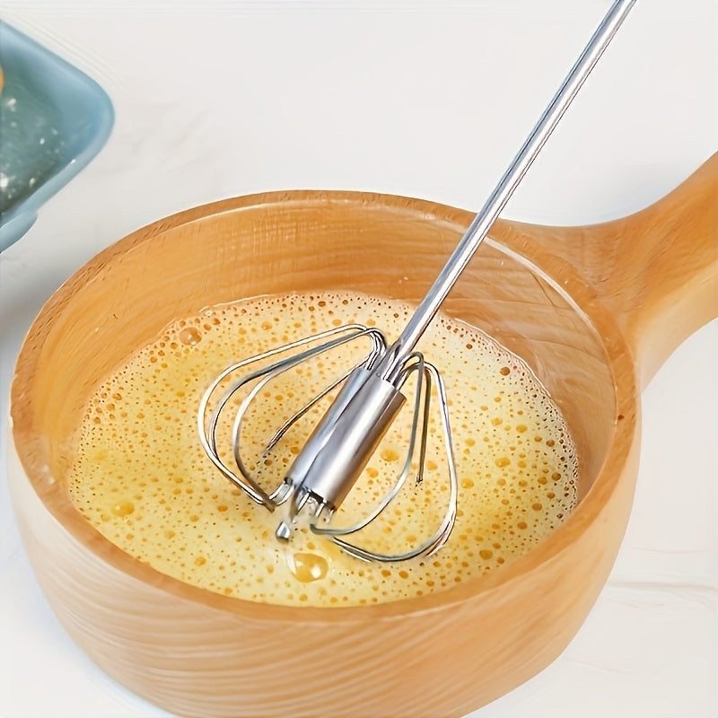 1pc Stainless Steel Multi-functional Whisk and Foam Maker