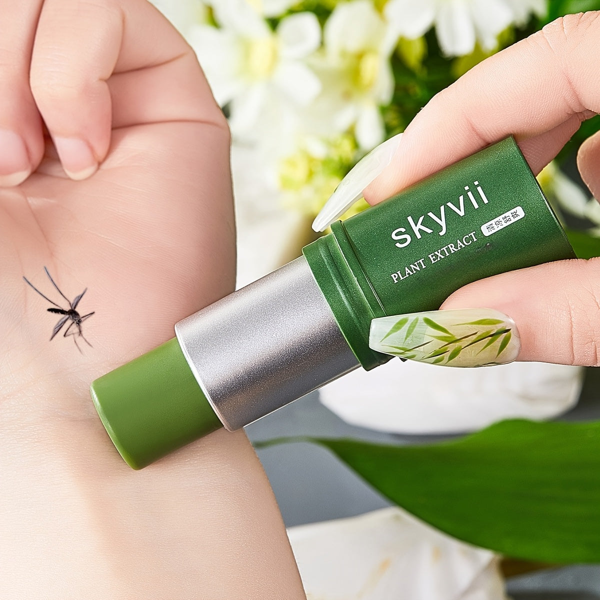 Thai Herbal Balm (Vitamin E & Glycerin) – Compact & Travel-Friendly, Perfect for Summer & Outdoor Trips