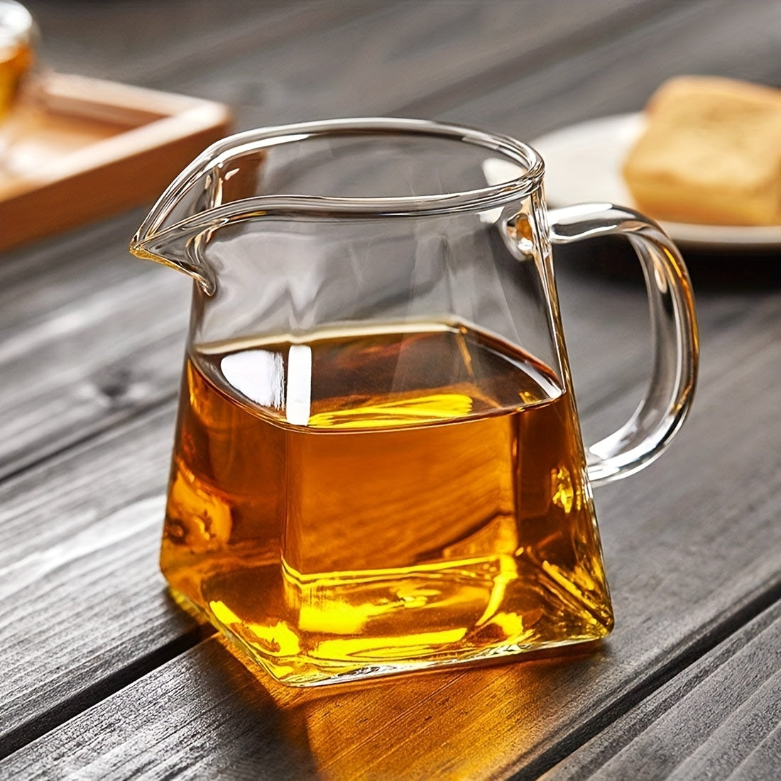 1pc Thick High-Temperature Resistant Glass Teapot with Stainless Steel Filter, Large Capacity for Herbal Tea, Black Tea, and Flower Tea - Ideal for Home Use, No Electricity Required, Home Tea Brewing | Elegant Teapot Design |