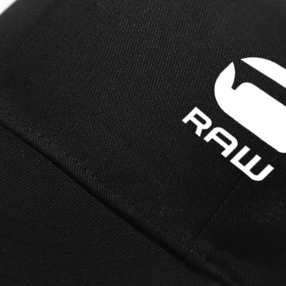 ATHACER Fashionable "RAW" Printed Fisherman Hat - Black with White Logo, Sun Shade Cap for Outdoor Activities, Travel, and Parties, Hand Washable Polyester, Perfect Gift for Birthdays and Holidays, Outdoor Headwear | Stylish