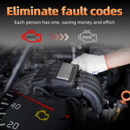 Wireless OBD2 Scanner - Full System Scan, Emissions Test, Real-Time Data Analysis for Android & iOS, Compatible with Most Vehicles, No Battery Needed, Vehicle Diagnostics, Modern Gadget, Durable Construction