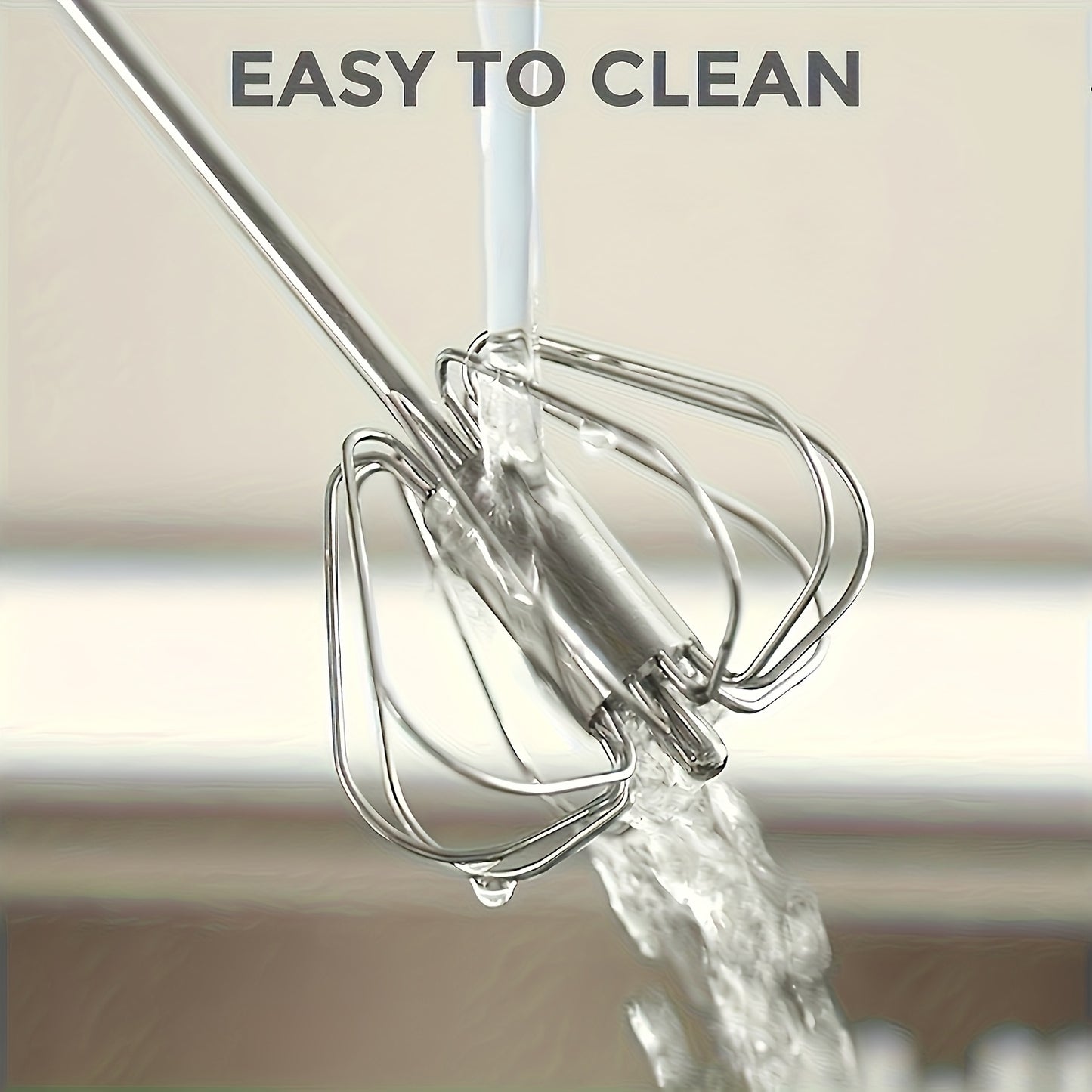 1pc Stainless Steel Multi-functional Whisk and Foam Maker