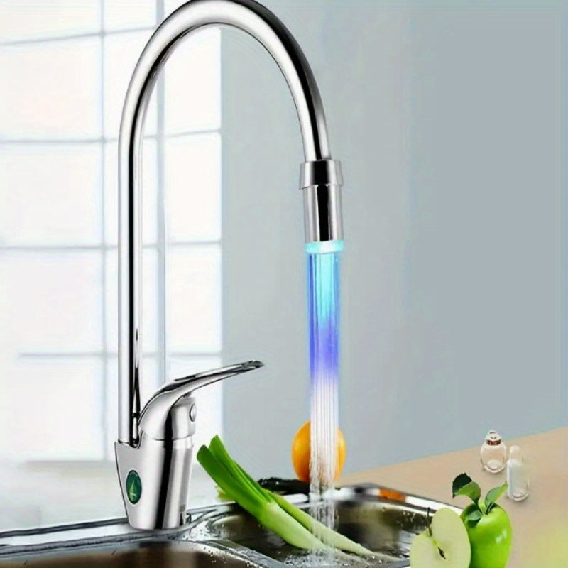 1/2 Faucet Accessory, Bubble Maker for Bathroom and Kitchen Decor, Energy-Efficient Lighting, Battery-Free, Bathroom & Kitchen Essentials